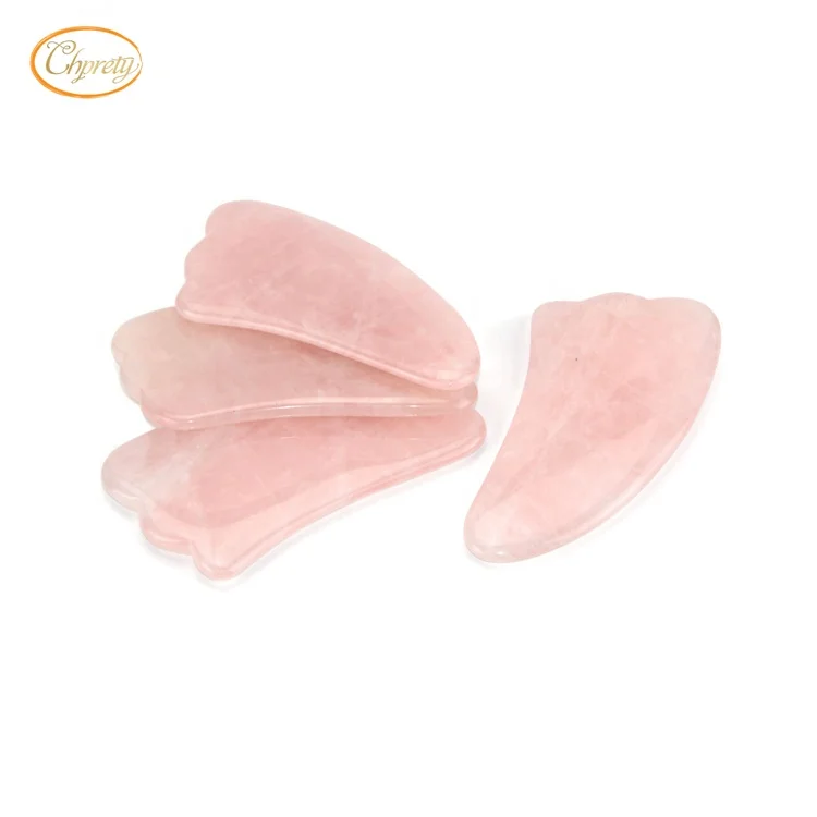 Wholesale factory directly sell Massage Anti-Aging Facial Tool natural rose quartz Crystal jade Roller for face and body