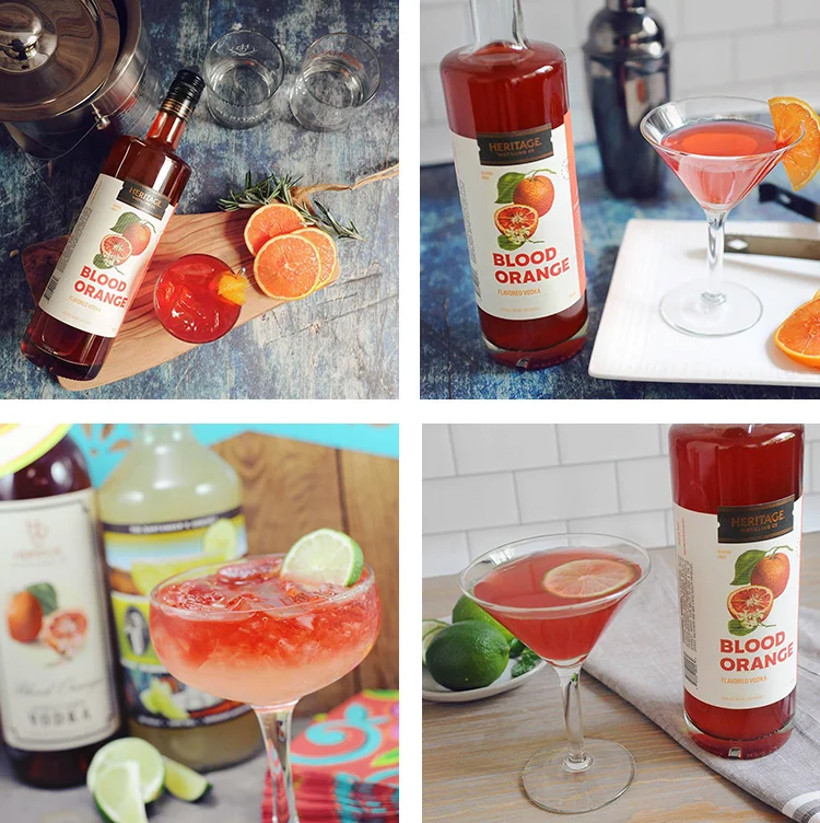 Alcoholic Beverage Spirits Blood Orange FLAVORED cocktail Vodka