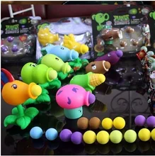 2015 novo New Popular jogo Plants Vs Zombies Peashooter PVC Action Figure modelo brinquedos Plants Vs Zombies brinquedos para presente do bebê