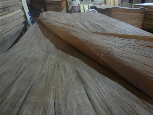 linyi supplier 0.5mm recon wood veneer/ebony wood veneer/teak veneer for furniture