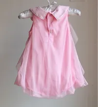 0 24M Baby Clothing 2015 Summer New Infant Romper Dress Full Month Year Toddler Girls Birthday