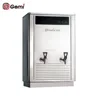 Classic step by step heating hot water dispenser with two taps