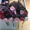 Single stem rose in gift box preserved eternal rose as lady's gift