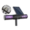 2200mah New Solar Powered Outdoor Insect Killer Bug Zapper For Garden