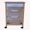 Good Price Pine Kitchen Removable Trolley