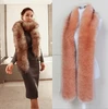 faux fur scarf/artificial fox fur girls scraf/2016 fashion fake raccoon fur scarf