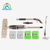 ECO Popular home use big water volume multi-use luxury 4 microfiber easy replace spray mop-- white house