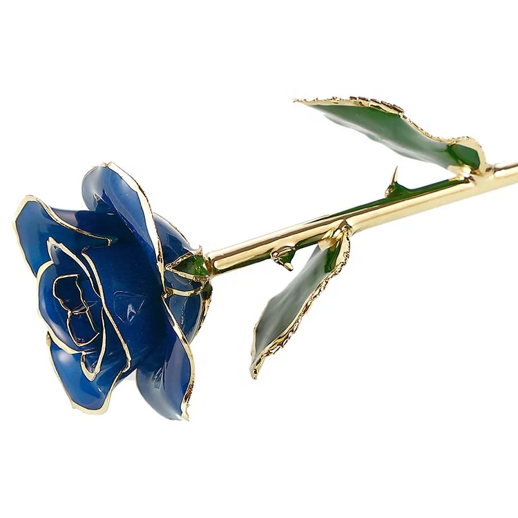 
24K Gold Dipped Real Rose/Real Rose Dipped In Gold/Gold Plated Natural Rose for thanksgiving and graduation gift 