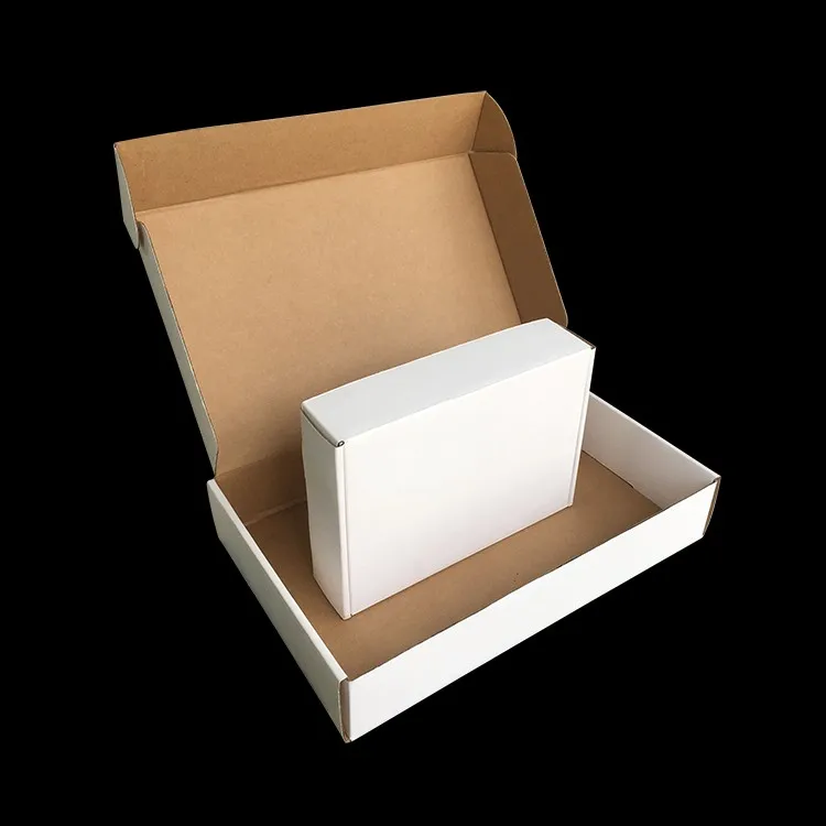 Wholesale Postal Boxes Cardboard Packaging For Shirt Shipping Box At