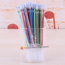 2016 NEW 36 colors a set flash ballpint gel pen highlight refill color full shinning refill painting pen freeshiping