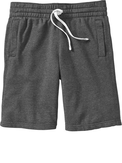 elastic waist gym shorts