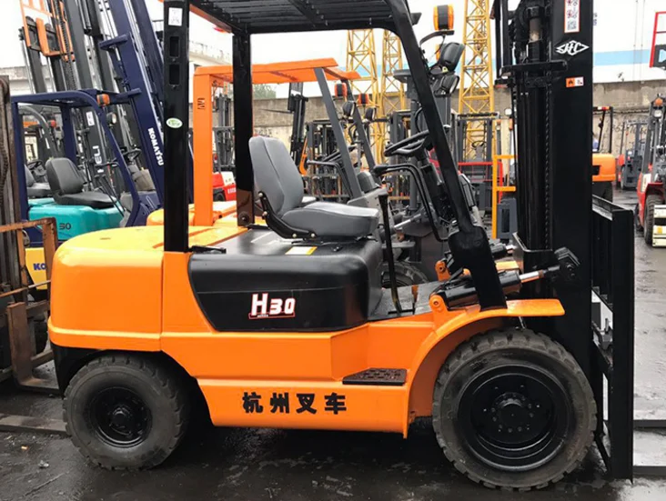 hangzhou fd30 used forklift for sale