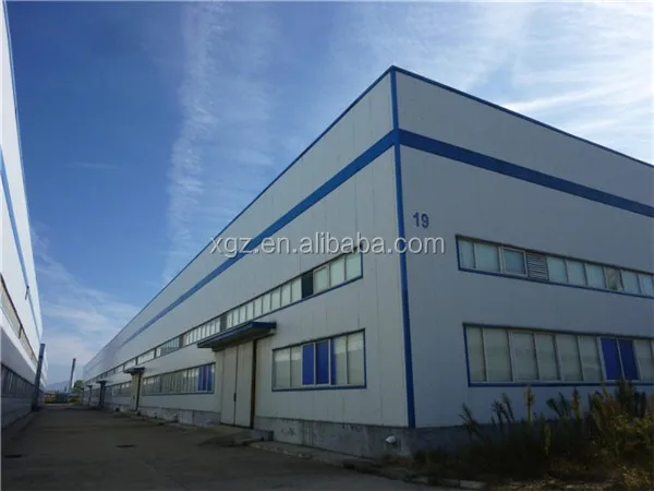 multi-span portal industrial hangar