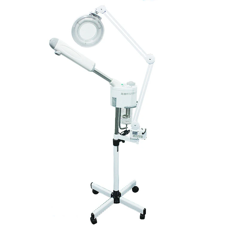 2020 707+ 2 In 1 Ozone Facial Steamer With Magnifying Lamp Face Steam