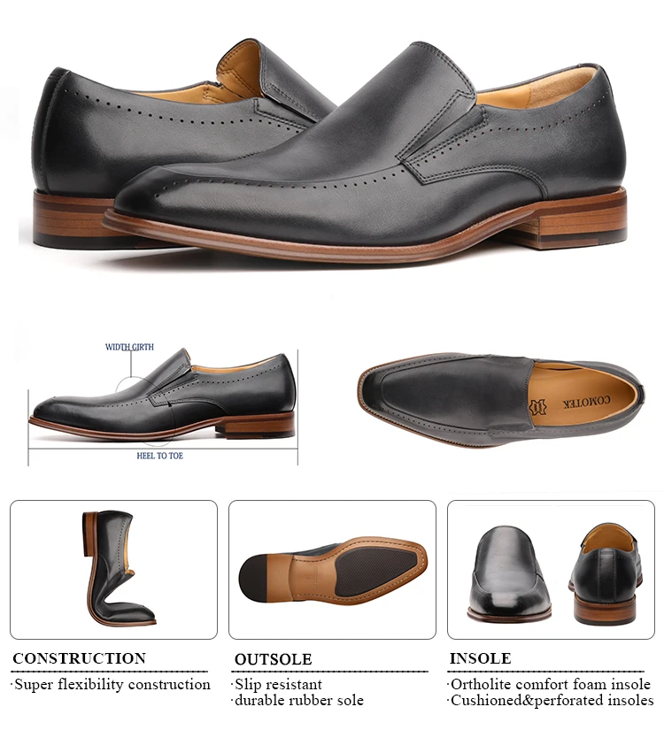 soft cushioned formal shoes