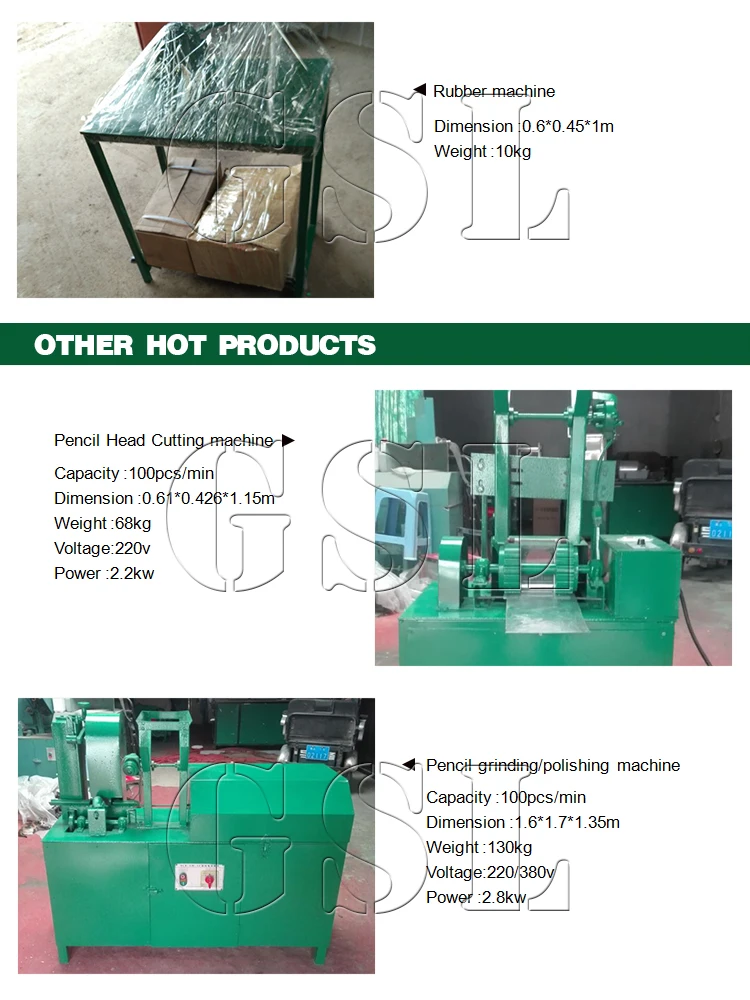 Paper Recycling Newspaper/waste Paper Pencil Making Machine For Sale
