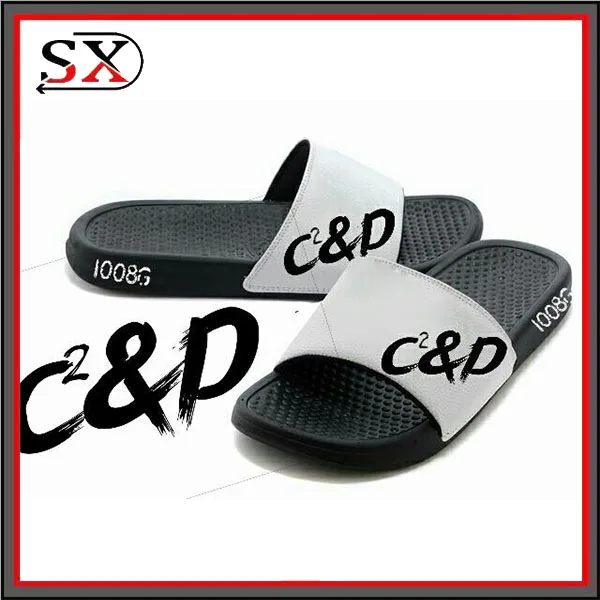 custom slide sandals