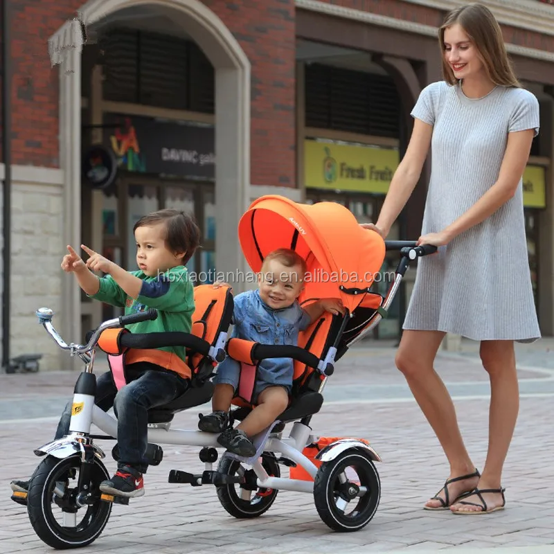 tricycle for twins baby