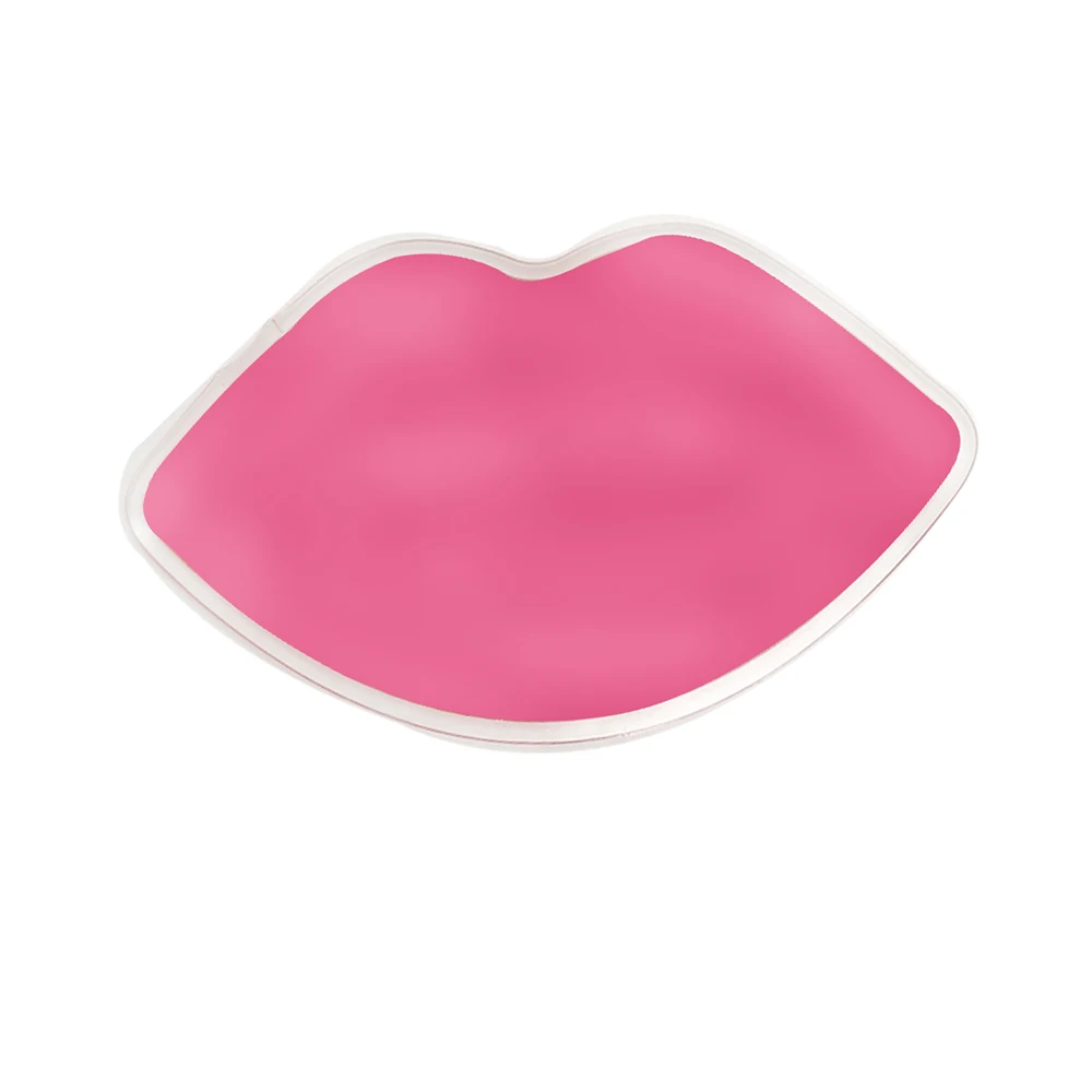 Fashion Style Reusable Pink Lip Ice Pack Hot Cold Lip Pack Buy Lip