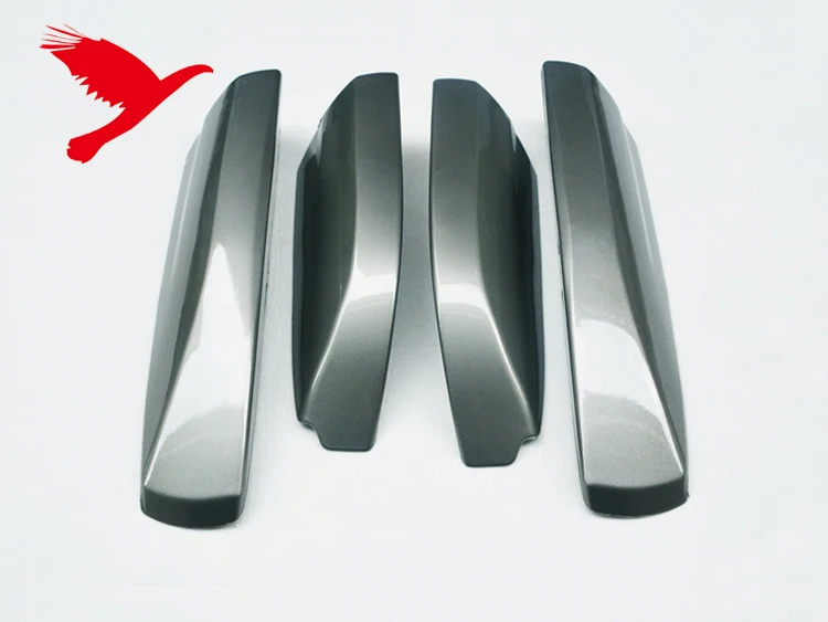 Car Accessories Top Roof Rack Rails End Side Cover Cap Protector For