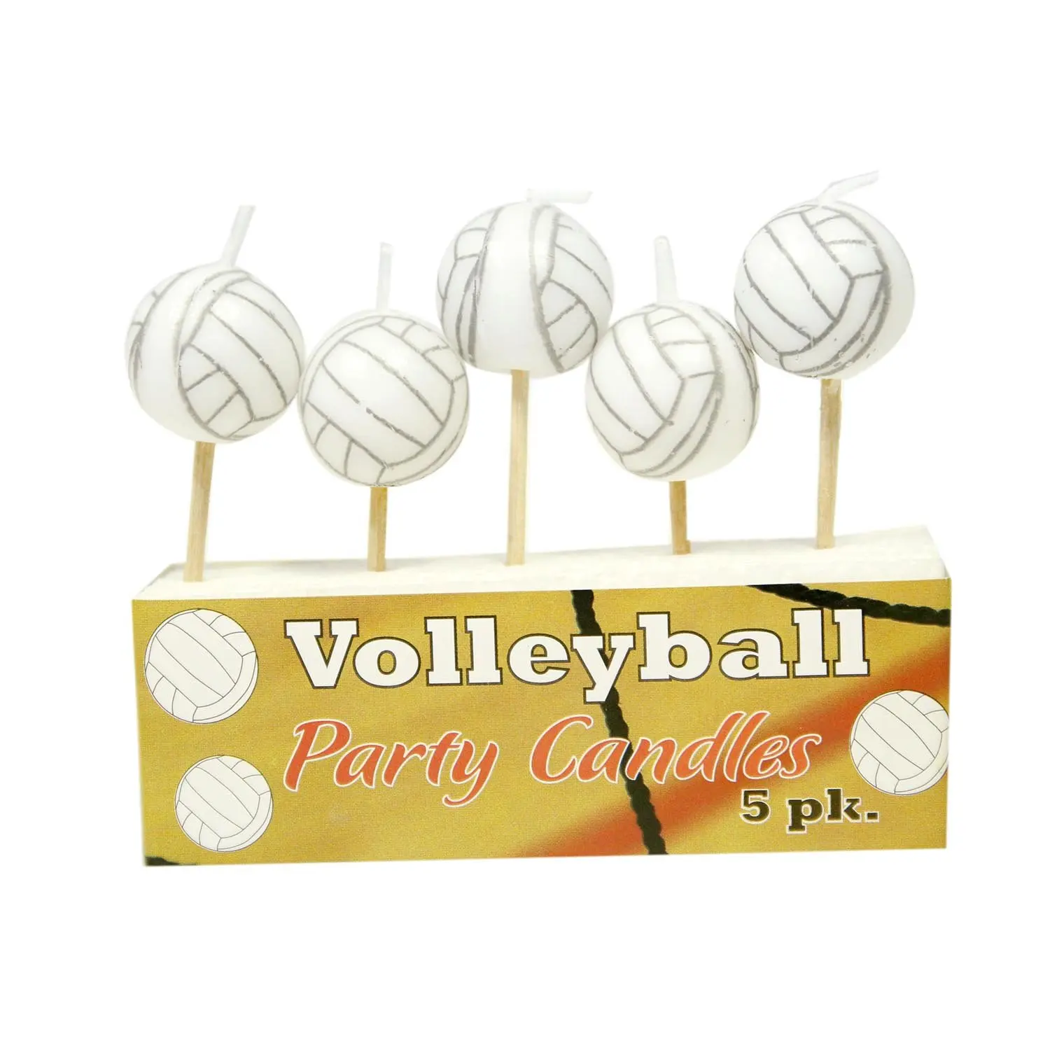 White Motor Activity Toys 6pcs 18 Inch Volleyball Balloons