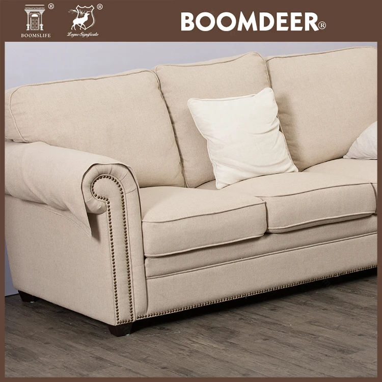 product-BoomDear Wood-Boomdeer classic modern fabric 3 seat European style Fabric sofa-img