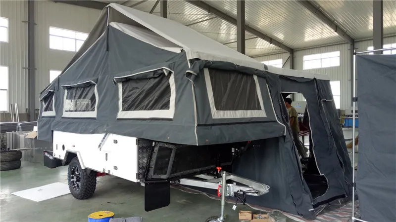 Forward Fold Camper With Slide Out Bed - Buy Camper Trailer Product on ...
