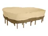 Patio Table & Chair Set Cover, Durable and Water Resistant Outdoor Furniture Cover, Pebble, Patio Chair Cover, Large, up to 108