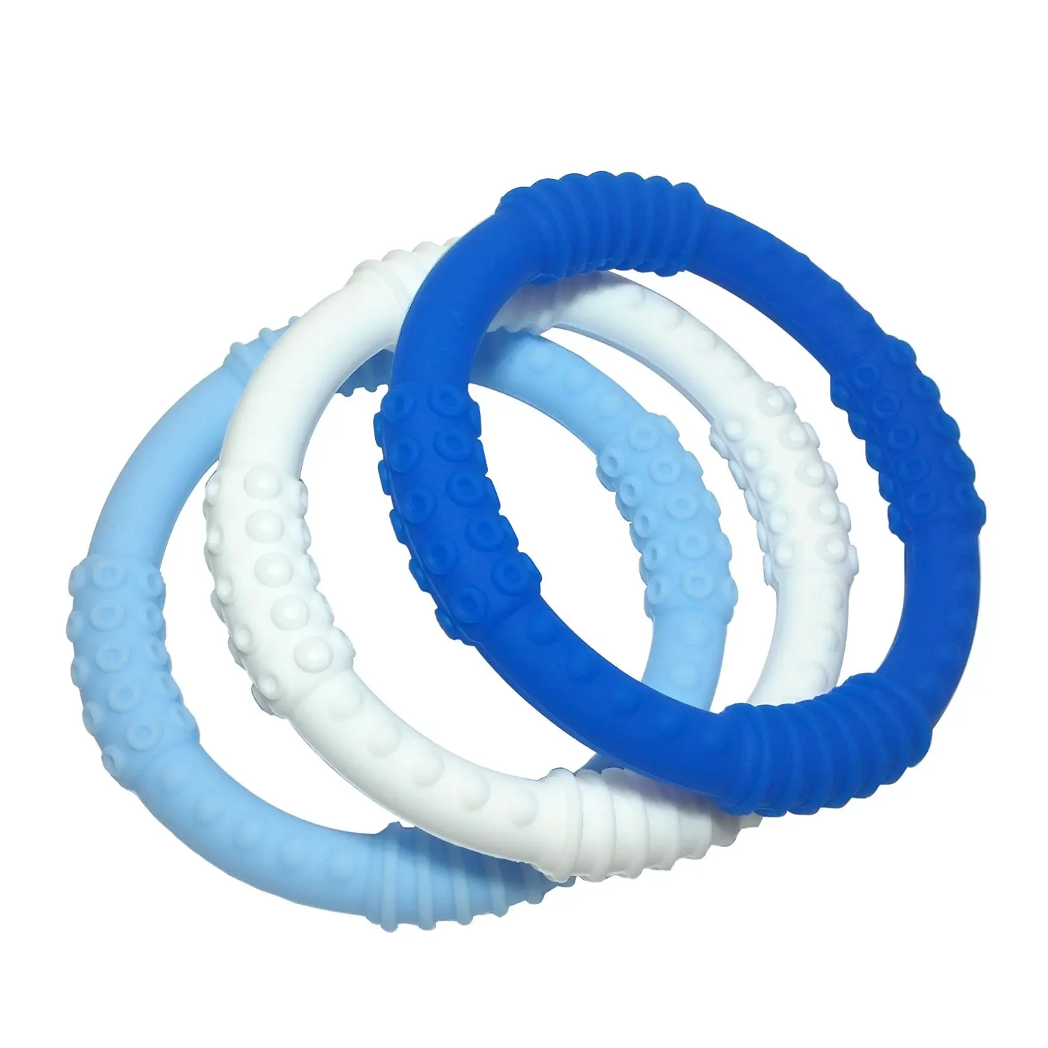 plastic teething rings