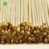 100% Compostable FDA Natural Wheat Drinking Straw Ecology