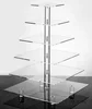 Clear Acrylic 4 Tiers Cupcake Stand Four Tiers Plexiglass Cupcake Display Stand