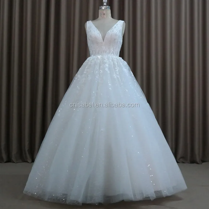 Sw16666 Hot Sale Elegant White Mermaid Bling Wedding Dresses Buy