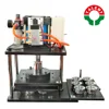 Pneumatic badge button pin making machine size 72x42x60cm metal pin badge button magnet making machine