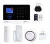 2018 DC 5V Wireless Home Security GSM Wifi Alarm La alarma system with detectores de infrarrojos