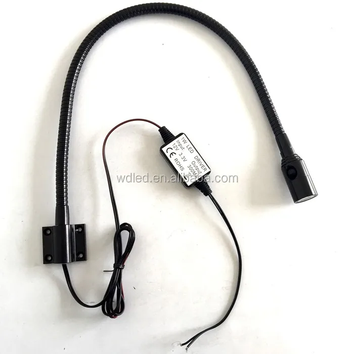 1W 12V SNAKE AUTO LED READING LAMP