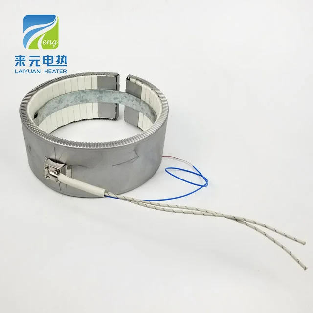 110 V Plastic Extruder Ceramic Band Heater Hs Code With Thermocouple