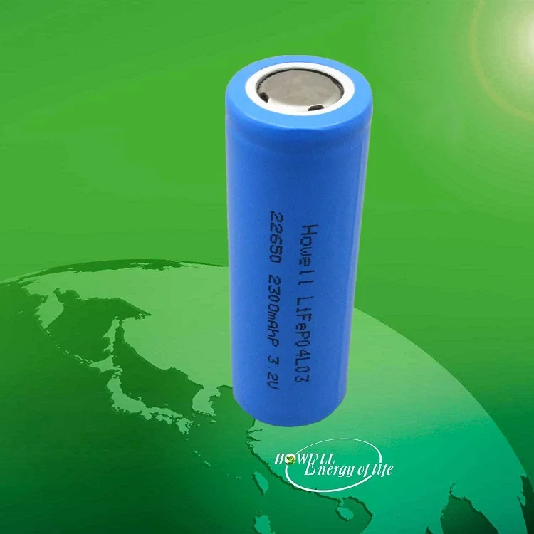 Alta Calidad Lifepo4 22650 Batería Recargable 3,2 V 2300 Mah 22650 Li ...
