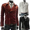 Fashion Men's clothing Slim Fit Casual Suit Coat leather Jacket Blazers Mens New Wear
