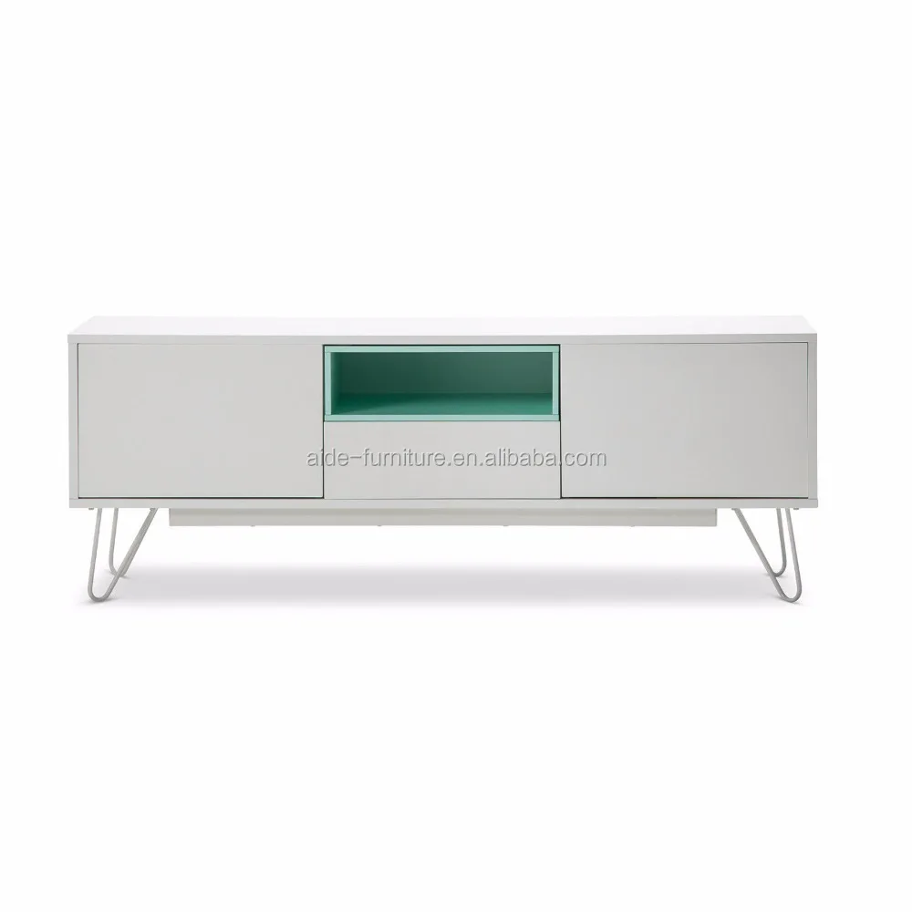 New Arrival Contemporary Tv Stand White Metal Leg Tv Unit Buy