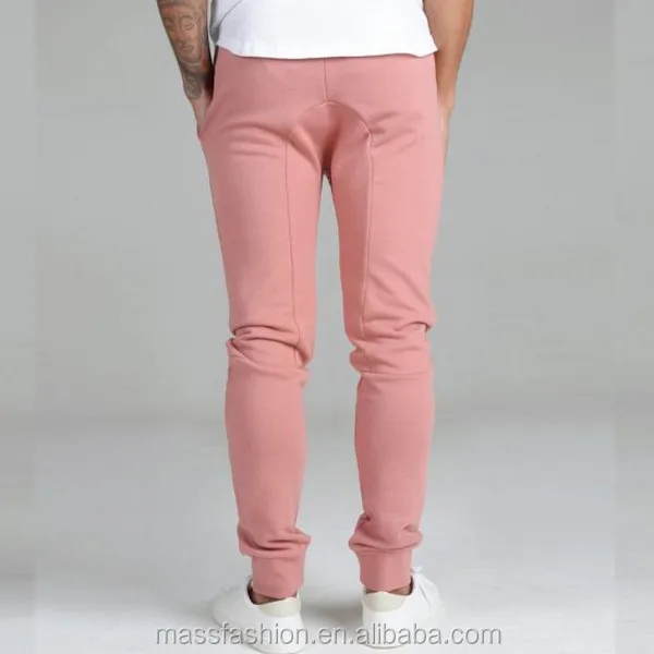 pink skinny joggers