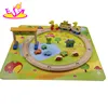Funny model wooden classic toy train for kids W04C012
