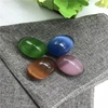 Colourful Cat Eyes Quartz Crystal Eggs Women Yoni Eggs For Vaginal Exercise