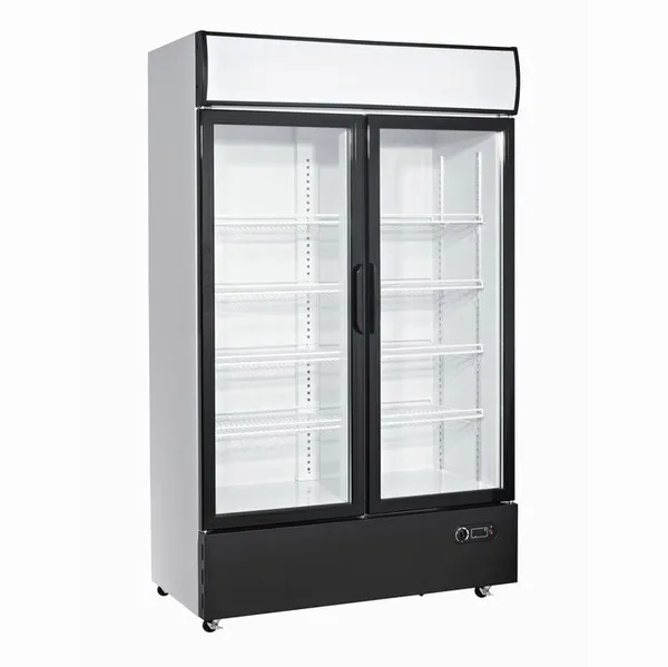 Glass Door Pepsi Refrigerator Upright Cola Refrigerator Drink Cooler Fridge For Supermarket 7847