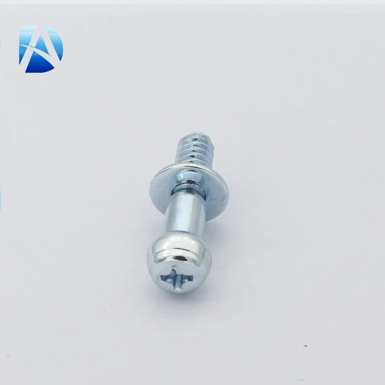 Best Price M2m12 Carbon Steel Phillips Pan Head Captive Washer Cap