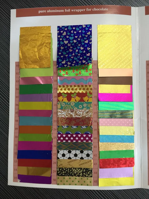 printed aluminium foil