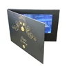 Hot Sale 7 Inch LCD Display Wedding Invitation Matt Art Video Brochure Card