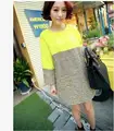 2016 Spring and autumn pregnant women clothes loose large size fashionable top maternity clothing SH 997