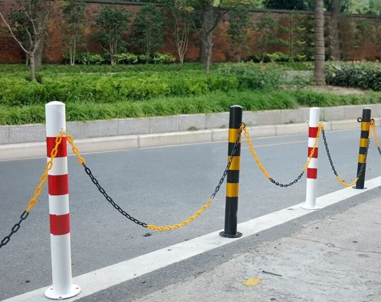 Traffic Roadway Safetywarning Post Bollard Cone Plastic Chain Link