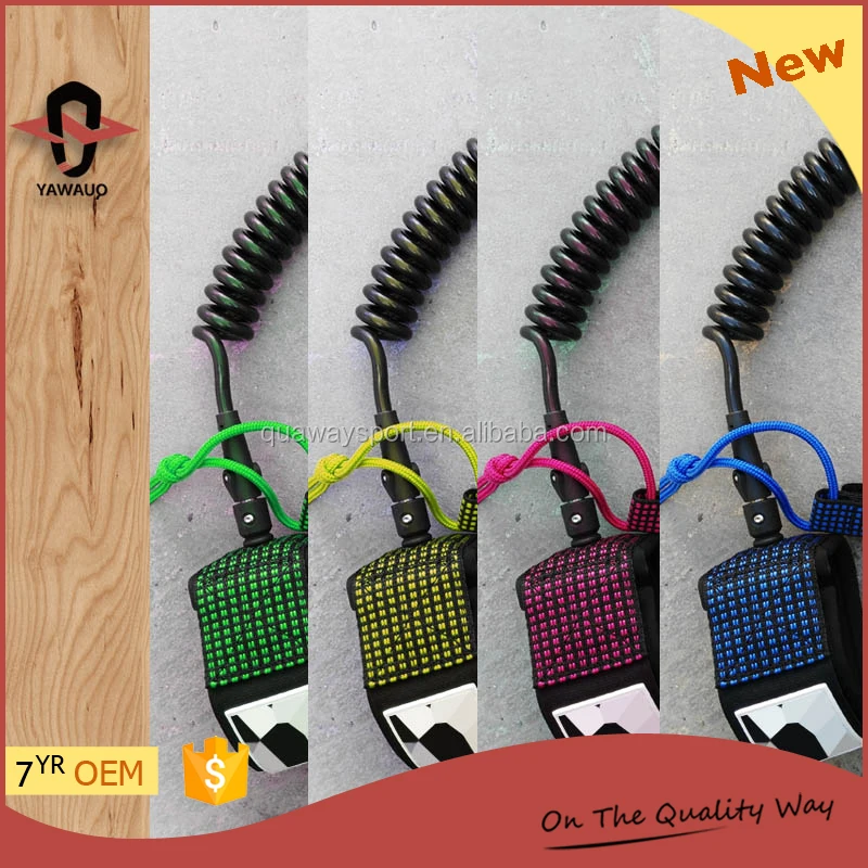 Colorful Sup Leash Surfboard Leash Waist Leash Buy Custom Surfboard