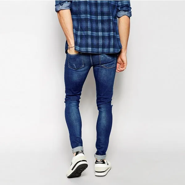 Pantanones Skinny Jeans Para Hombre